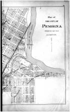 Pembina City - Right, Pembina County 1893